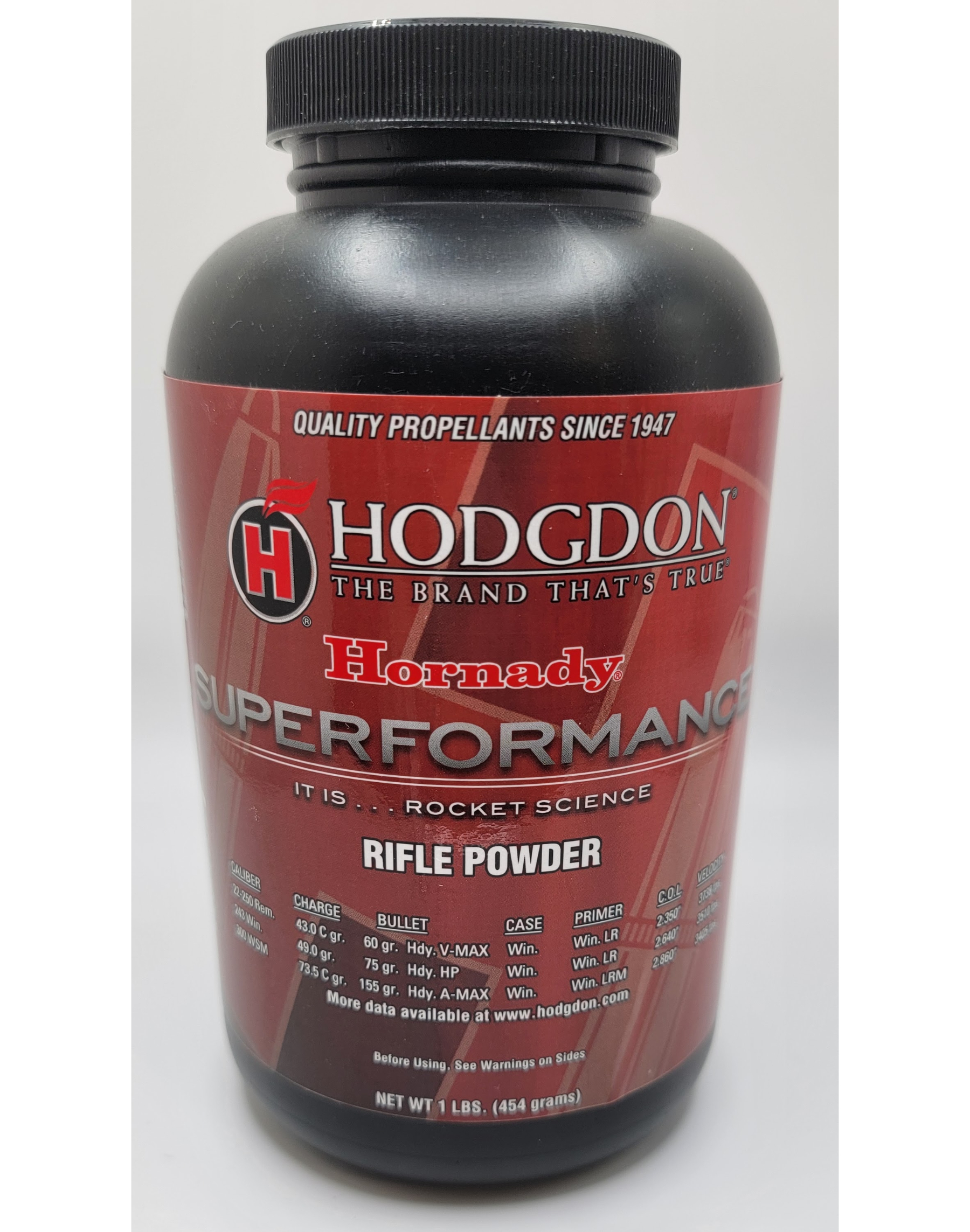 Hodgdon Hornady Superformance Rifle